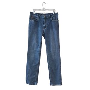 ​Mckenzie Tribe Originals Men’s Straight Leg Blue Jeans 36x34 Comfort Stretch